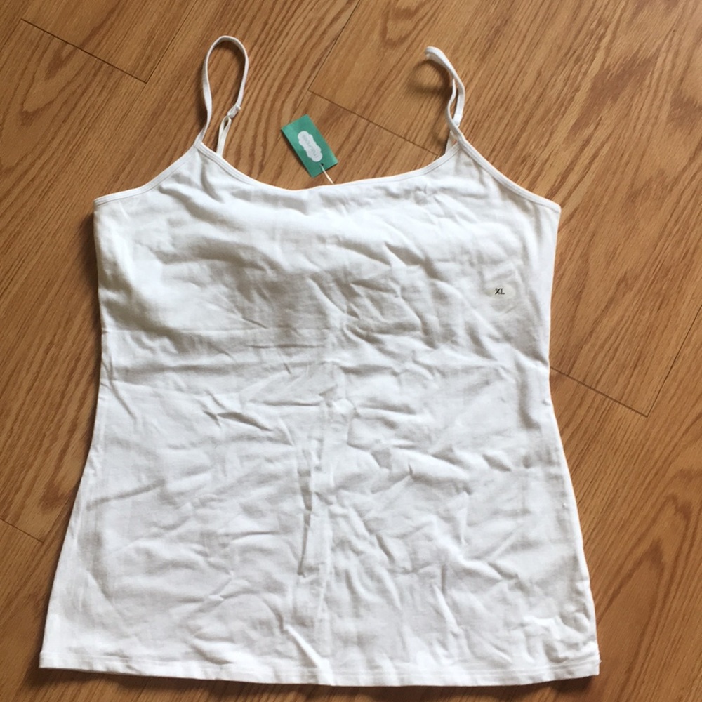 White tank top